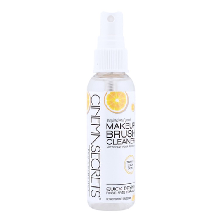 Professional Grade Makeup Brush Cleaner Spray Tropical Lemon Scent